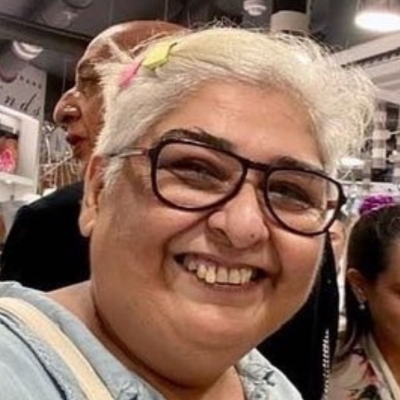 Vinta Nanda, photographed for her official Daily Eye author profile